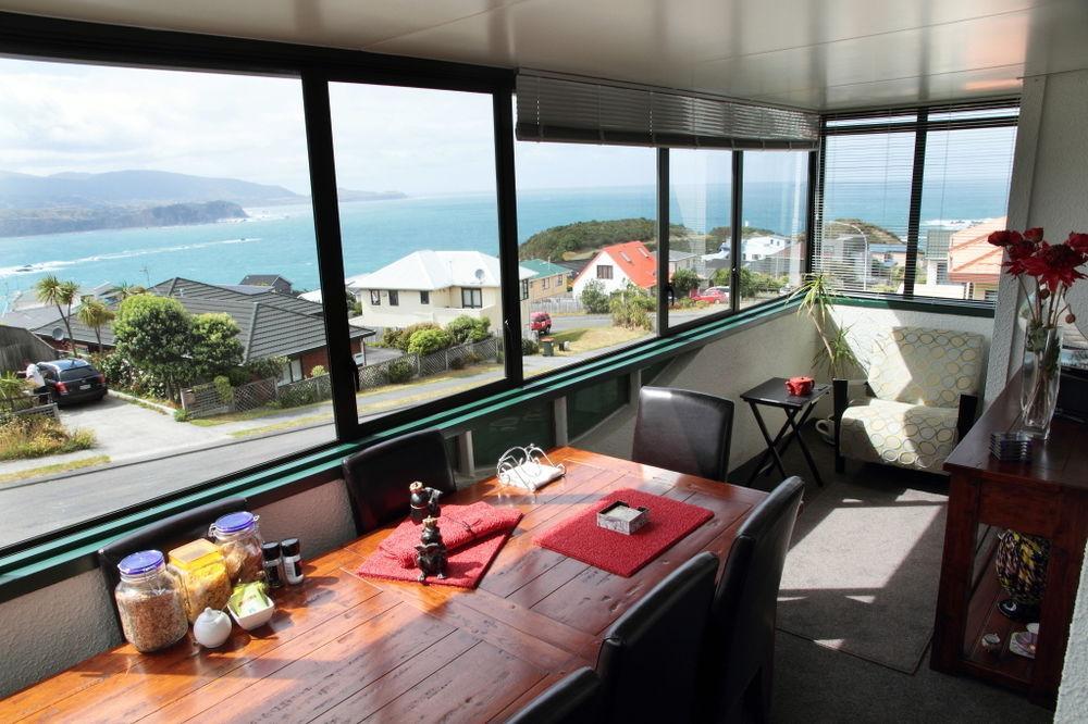 Pacific View Bed And Breakfast Wellington Esterno foto